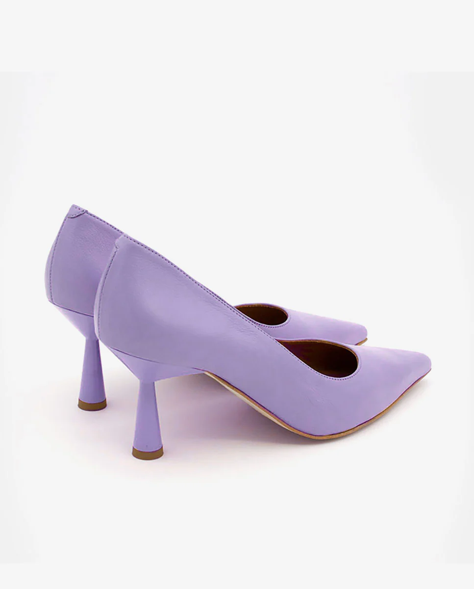 VEGA – Stiletto de piel con tacón de diseño - Image 3