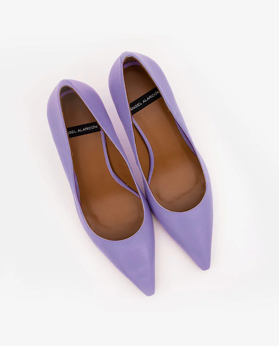 VEGA – Stiletto de piel con tacón de diseño - Image 4