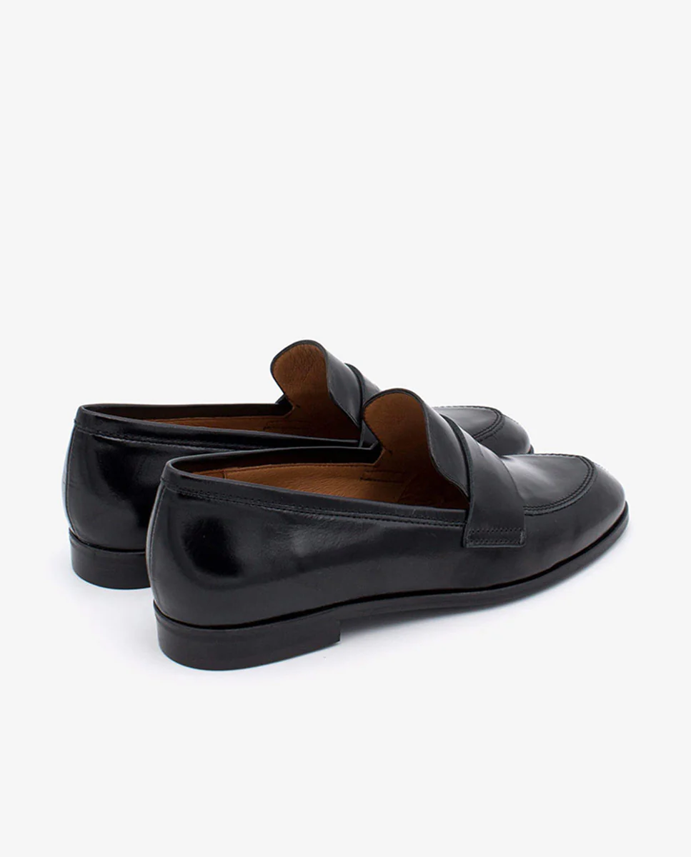 ZAMA – Mocasín de mujer plano de piel - Image 11