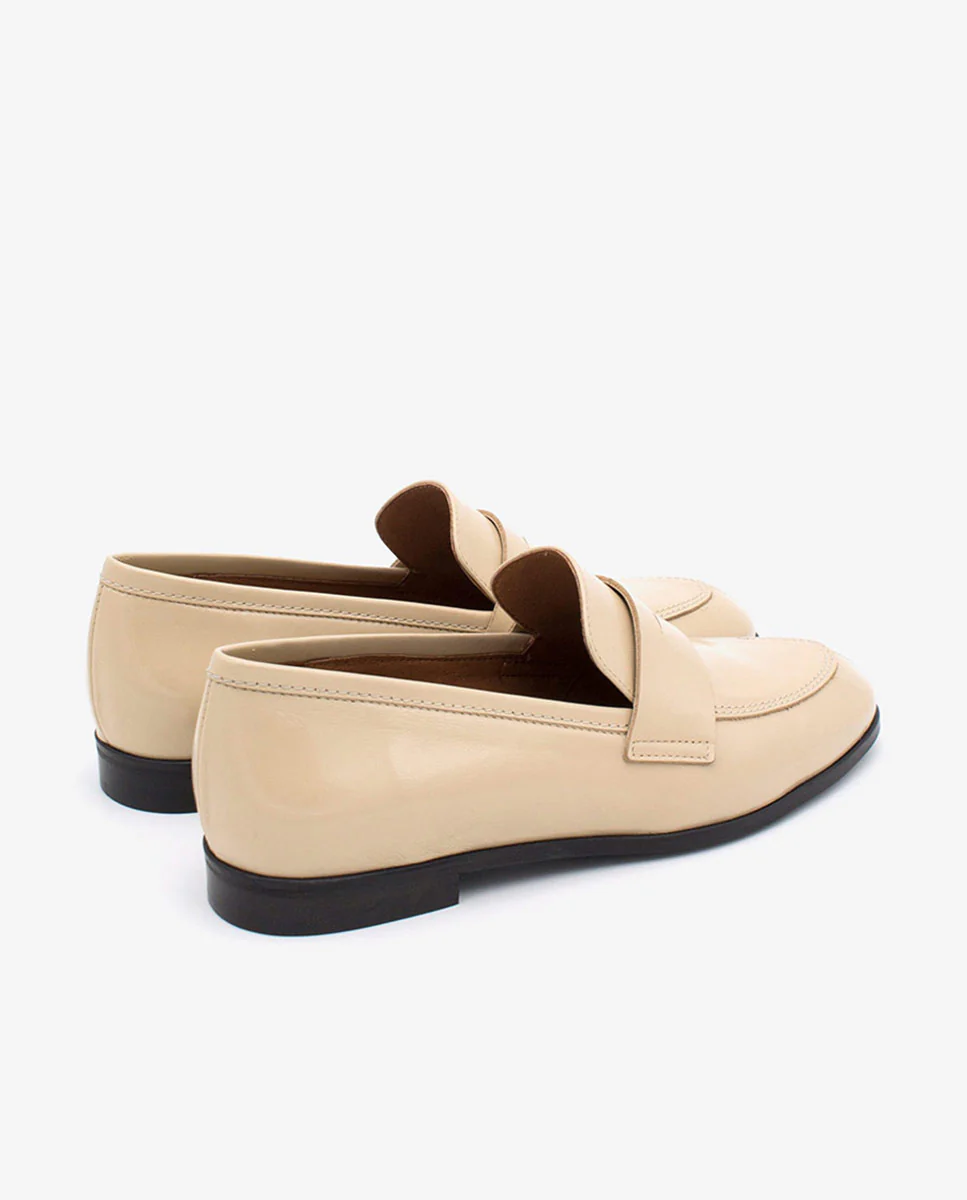 ZAMA – Mocasín de mujer plano de piel - Image 4