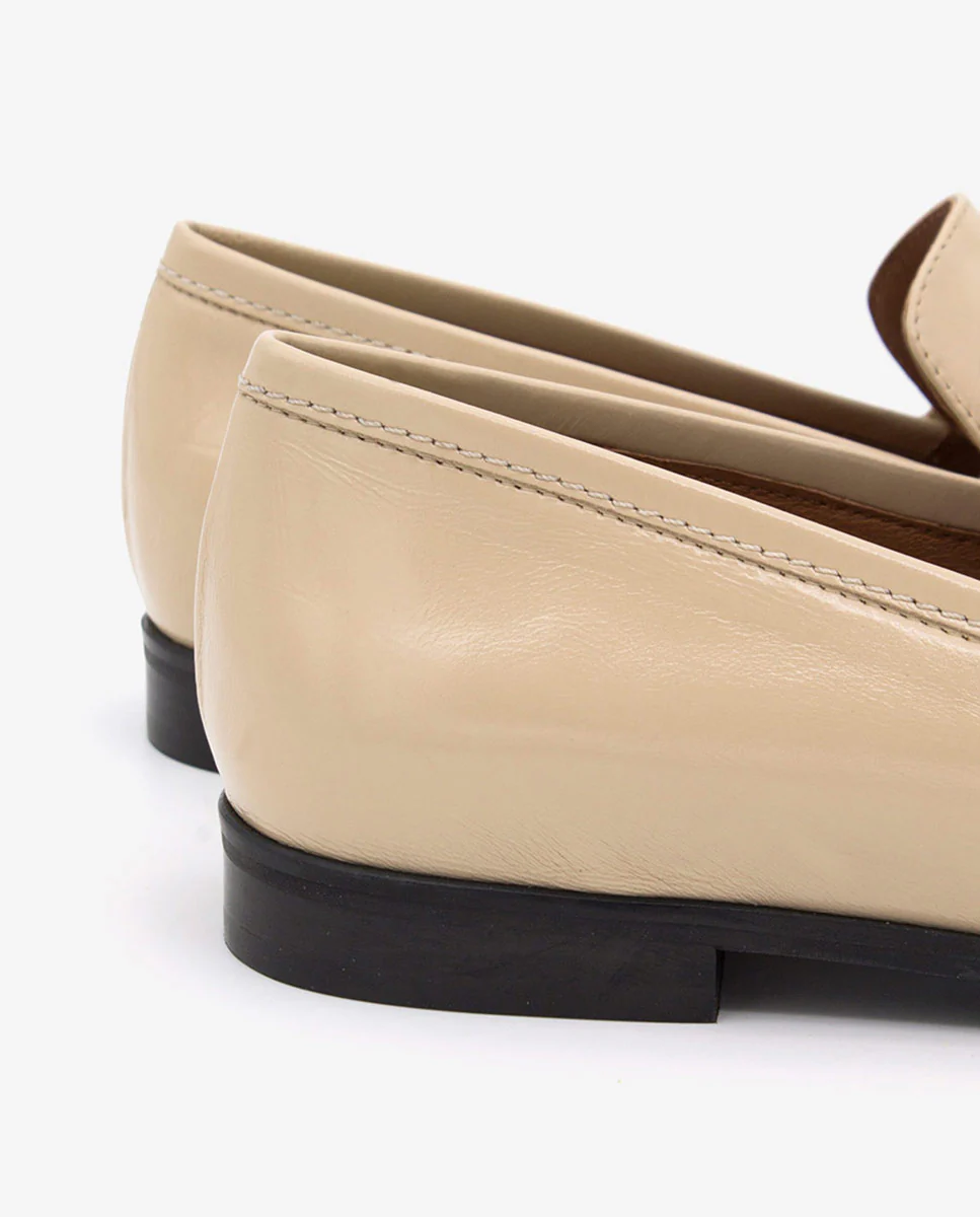 ZAMA – Mocasín de mujer plano de piel - Image 6