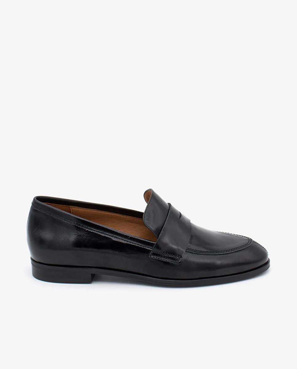 ZAMA – Mocasín de mujer plano de piel - Image 7