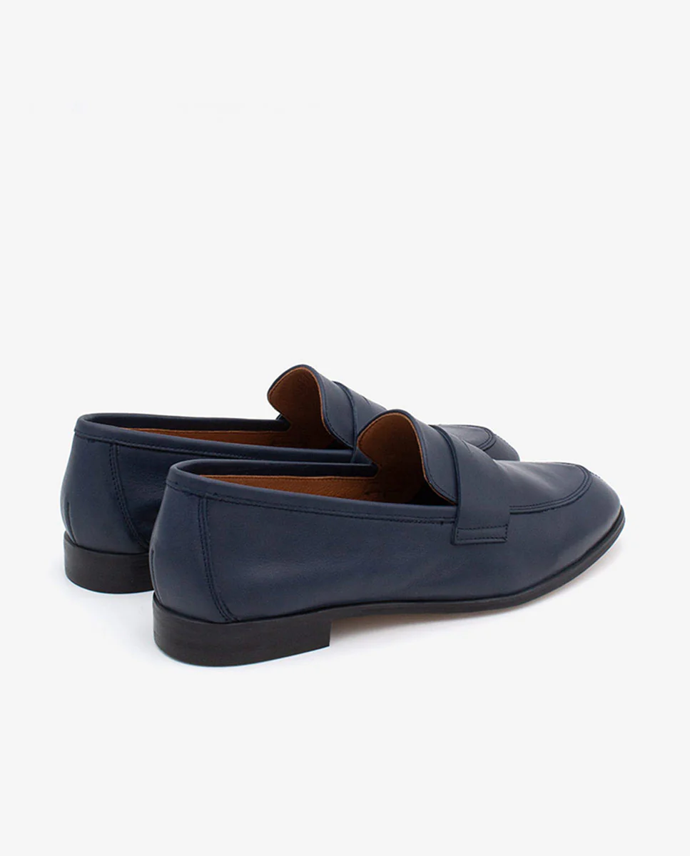 ZAMA – Mocasines planos con antifaz de piel - Image 3