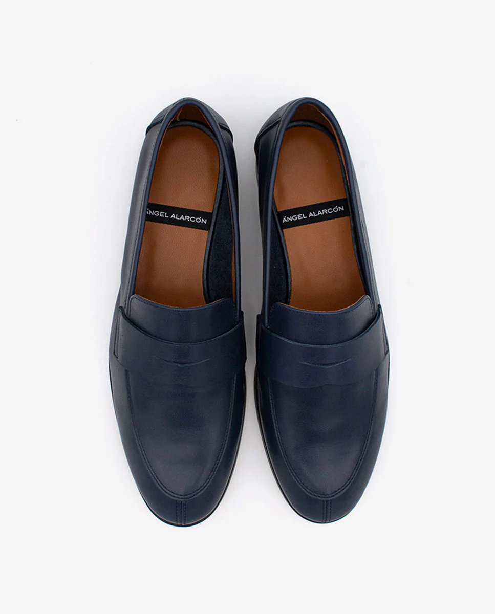 ZAMA – Mocasines planos con antifaz de piel - Image 4